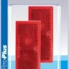 PROPLUS Pro Plus Reflector Zelfklevend - 82 X 36 Mm - Rood - 2 Stuks