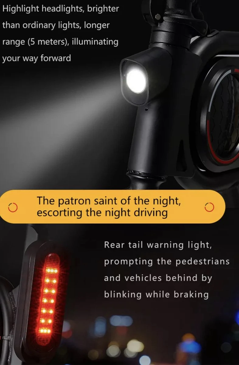 Merkloos MoovWay Elektrische Mini Scooter | E-bike Met Cruise Control | 25km/h - Image 8