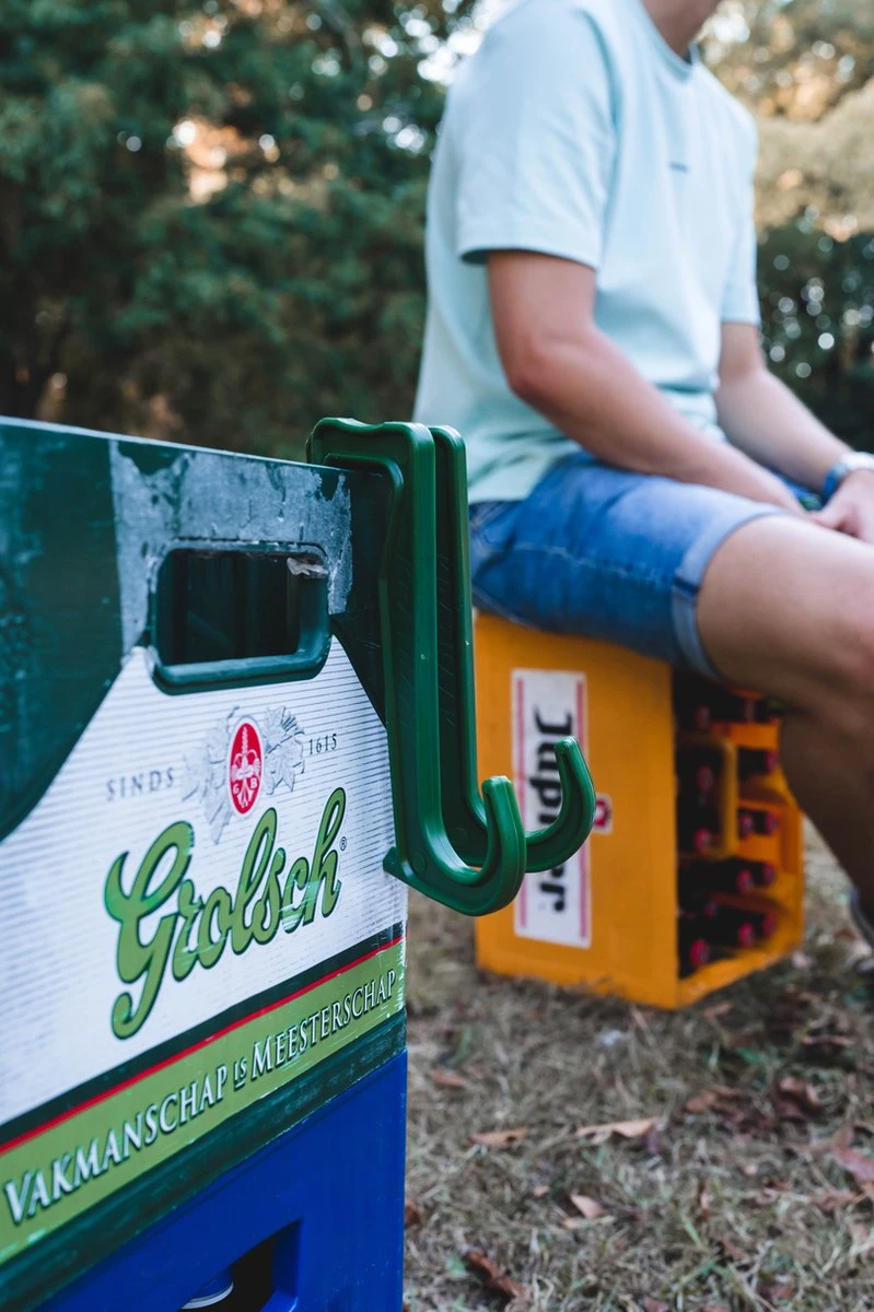 Merkloos Krathaak - Voor Het Veilig Vervoeren Van Een Krat Op Je Fiets - Image 2