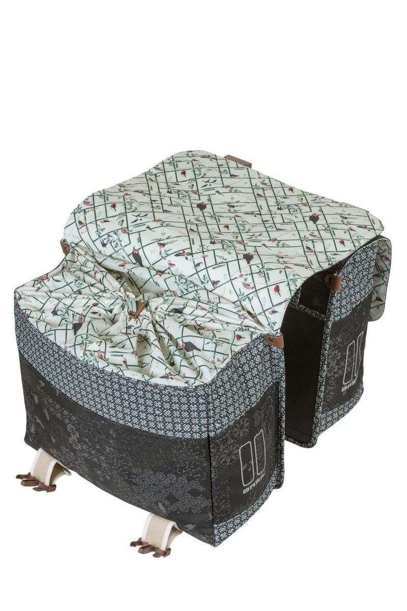 Basil Bohème Dubbele Fietstas - Zwart - 35 Liter - Image 6