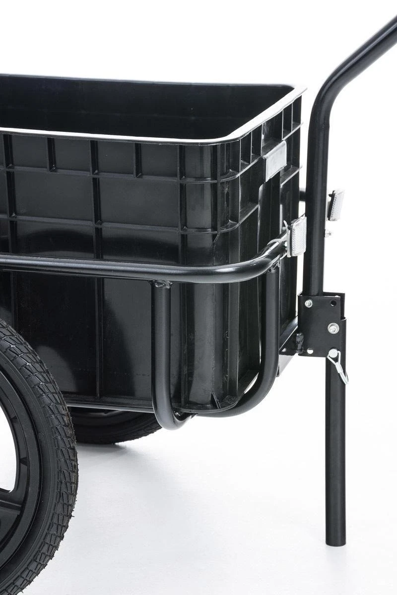 CLP Aanhanger Voor Fietsen WILLY, Dekzeil, Universele Koppeling Zwart - Image 6