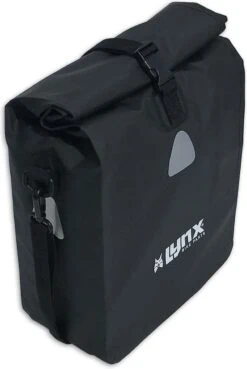 Lynx Single Pannier Bag Pakaftas / Fietstas Zwart - 21 L - Tarpaulin