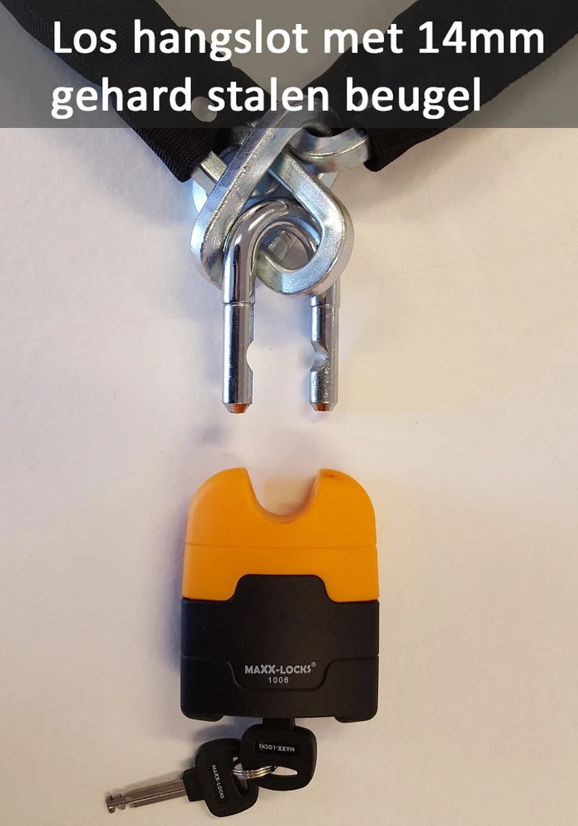 Maxx-Locks Ohura Motorslot / Scooterslot ART 4 - Kettingslot 120cm - Image 9