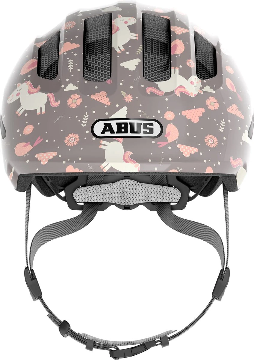 Abus Helm Smiley 3.0 - Grey Horse - S ( 45-50 CM ) - Kinder Fietshelm - Image 4