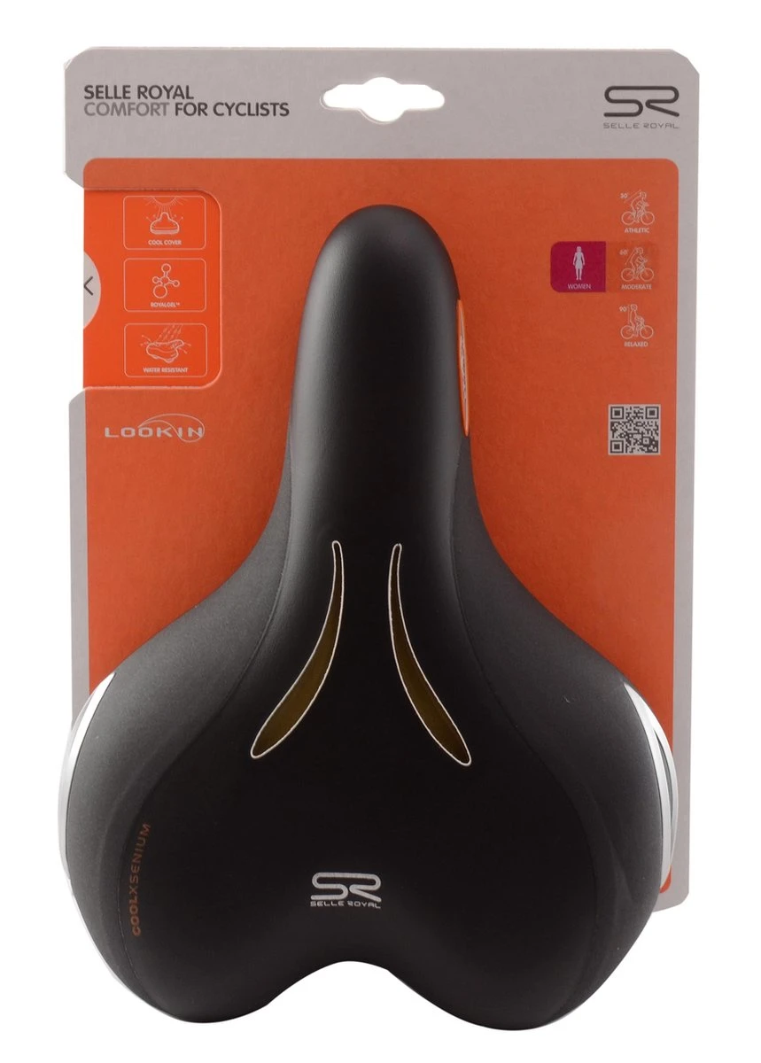Selle Royal Lookin Moderate 5235 - Fietszadel - Zwart - Image 9