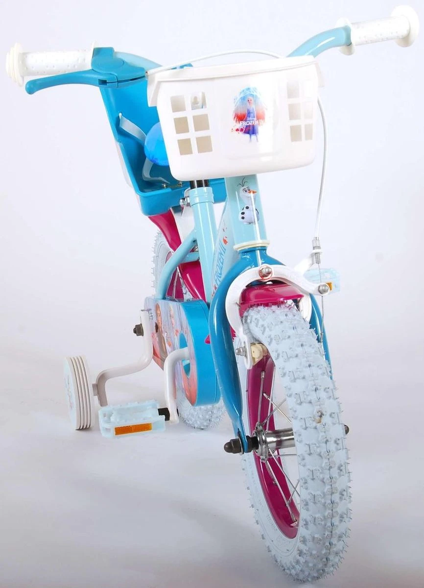 Volare Disney Frozen 2 Kinderfiets - Meisjes - 12 Inch - Blauw/Paars - Image 5