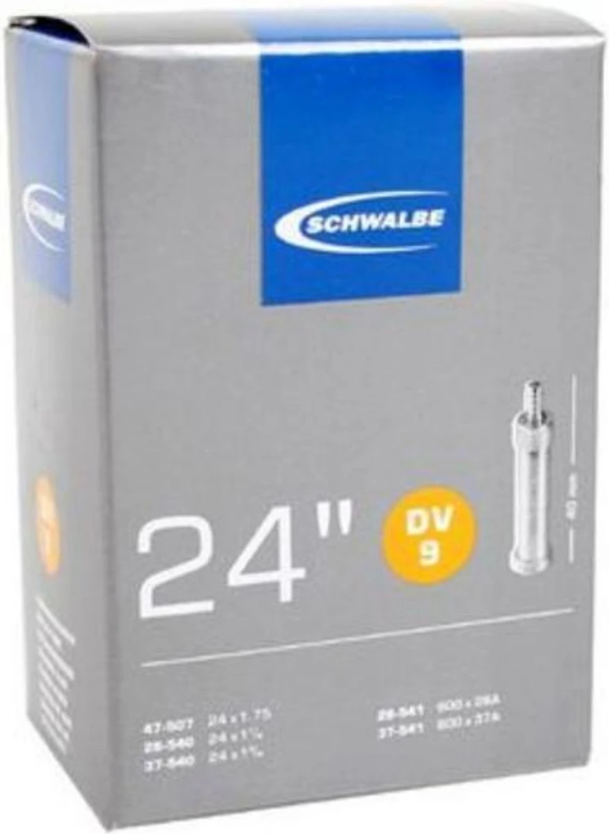 Schwalbe Binnenband - DV9 - 24 Inch X 1 1/8 - 1.75 - Hollands Ventiel - 32mm - Image 3