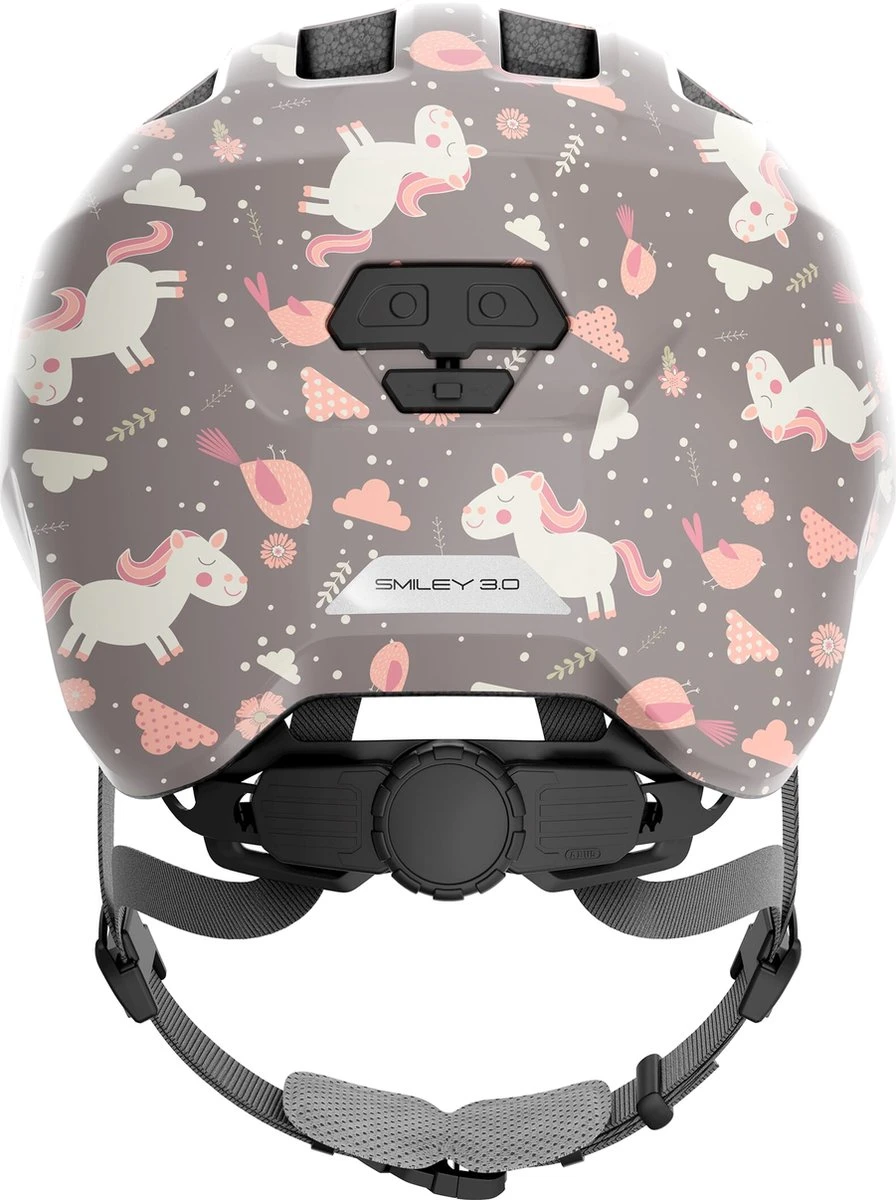 Abus Helm Smiley 3.0 - Grey Horse - S ( 45-50 CM ) - Kinder Fietshelm - Image 2