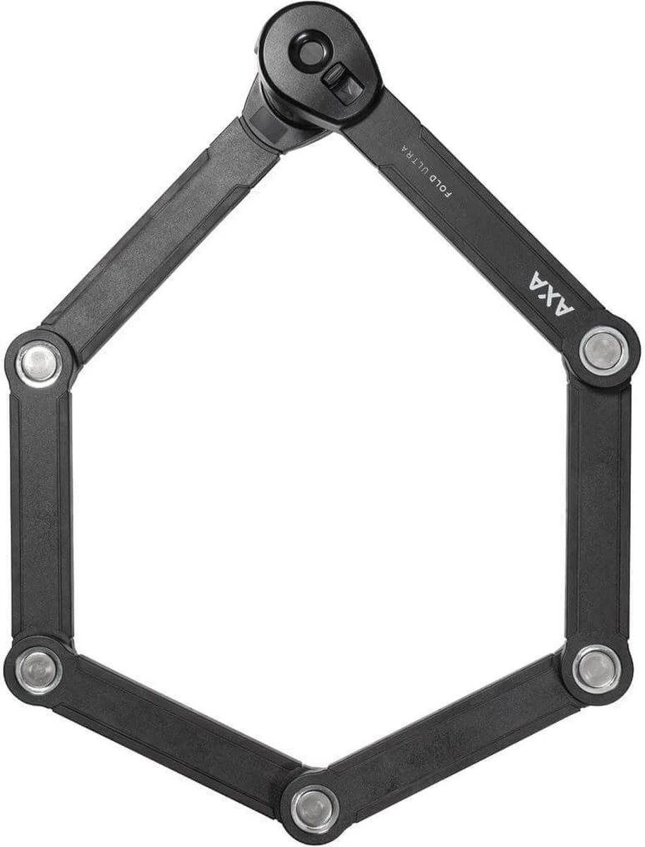AXA Fold Ultra 90 Vouwslot - Fietsslot - ART 2 - Voor Elk Type Fiets - Met Houder - 90 Cm - Zwart - Image 3