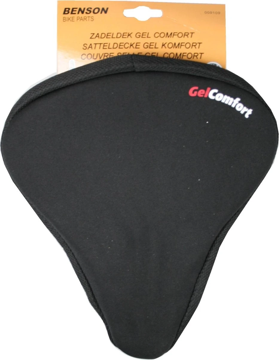 Benson Zadeldek - Gel - Comfort - Universeel - Zwart - Image 2