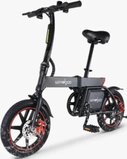 Windgoo B-20 Elektrische Vouwfiets - Snelheid 25 Km/h - 15-20 Km Bereik - Schijfremmen