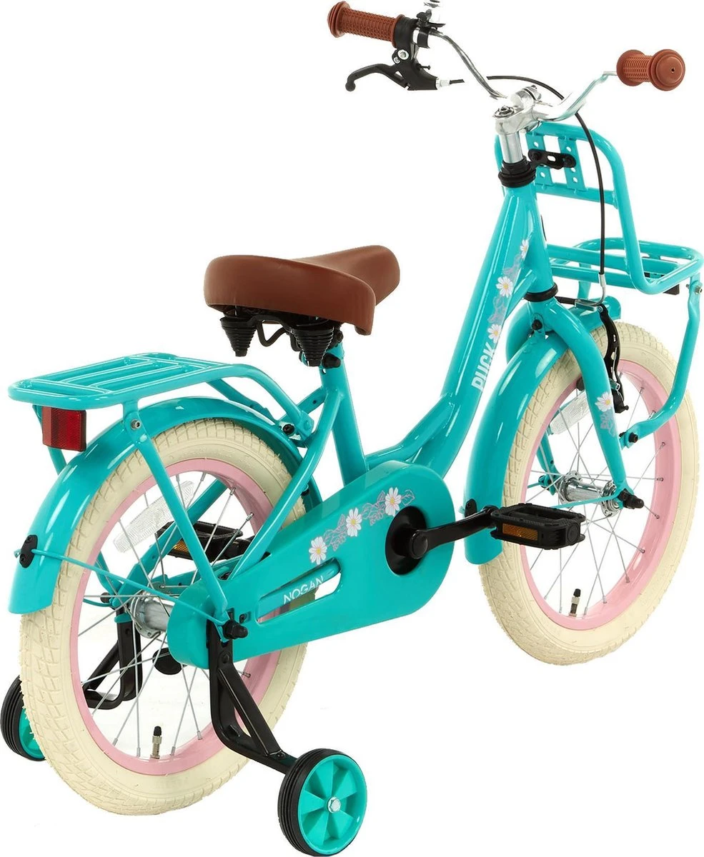 Nogan Puck - Kinderfiets - Meisjesfiets - 12 Inch - Turquoise - Image 5