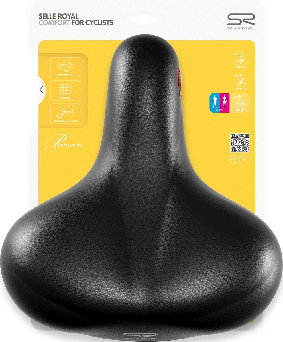 Selle Royal Torx Premium - Fietszadel - Unisex - Zwart - Image 8