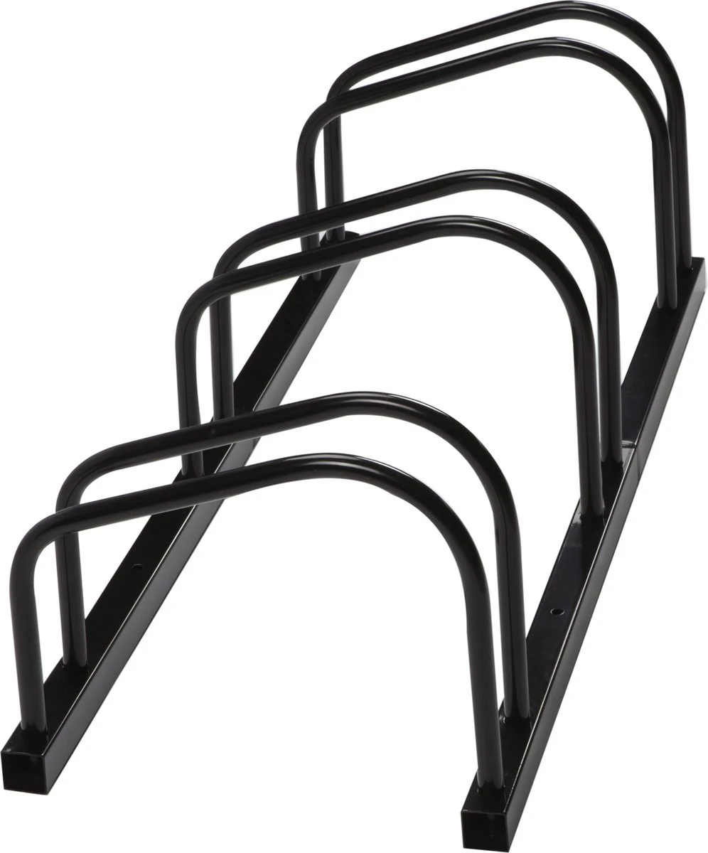 Alora Fietsenrek Voor 3 Fietsen Zwart- Met Muurbevestiging - Fietsen Rek - Image 2
